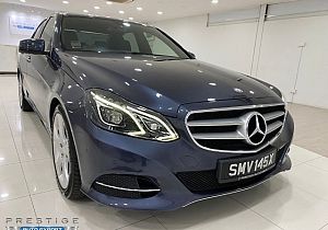 Mercedes Benz E250 Sedan R18 LED 2015 Blue